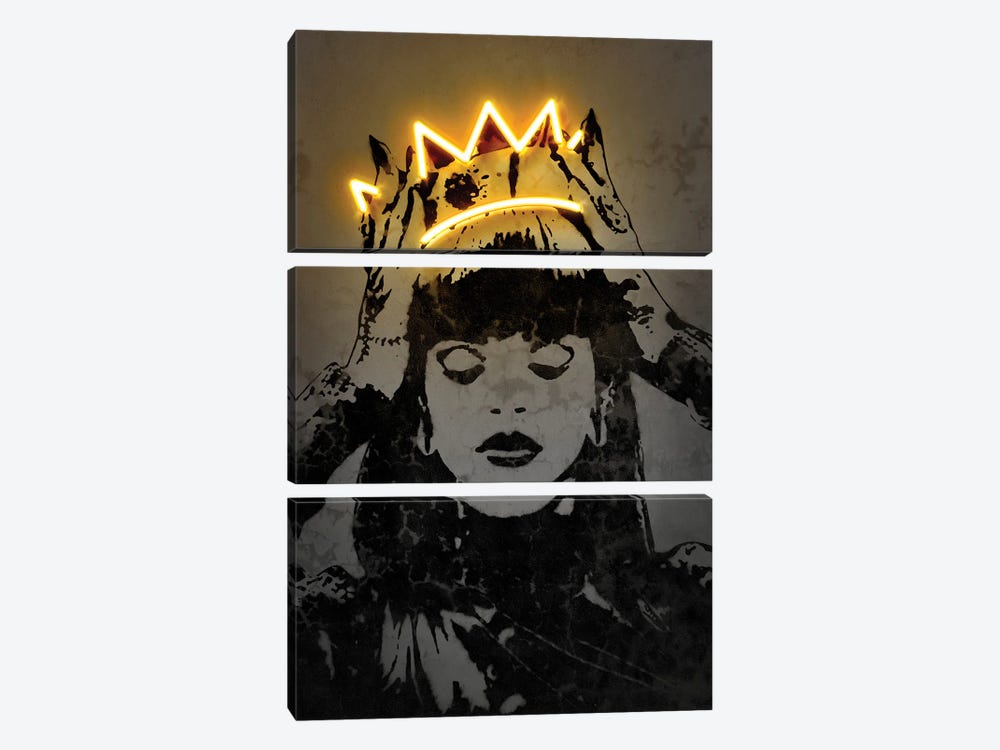 Rihanna by Octavian Mielu 3-piece Canvas Wall Art