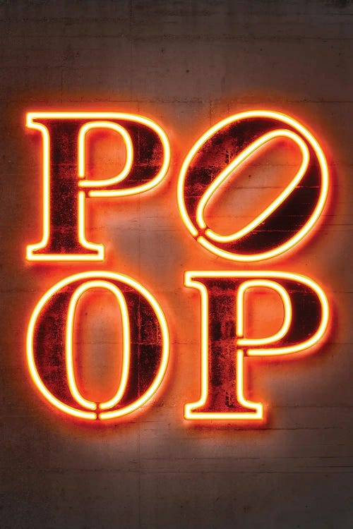 Poop by Octavian Mielu wall art
