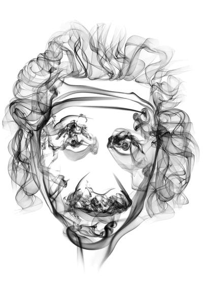 Science: Albert Einstein by Octavian Mielu