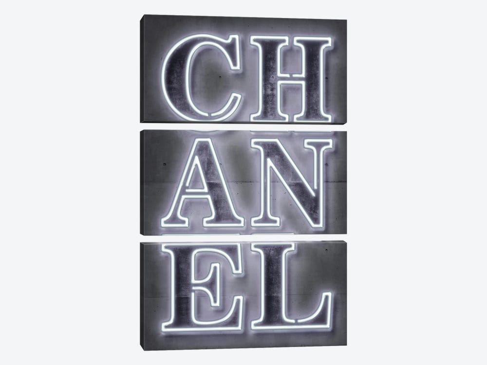 Chanel by Octavian Mielu 3-piece Canvas Print