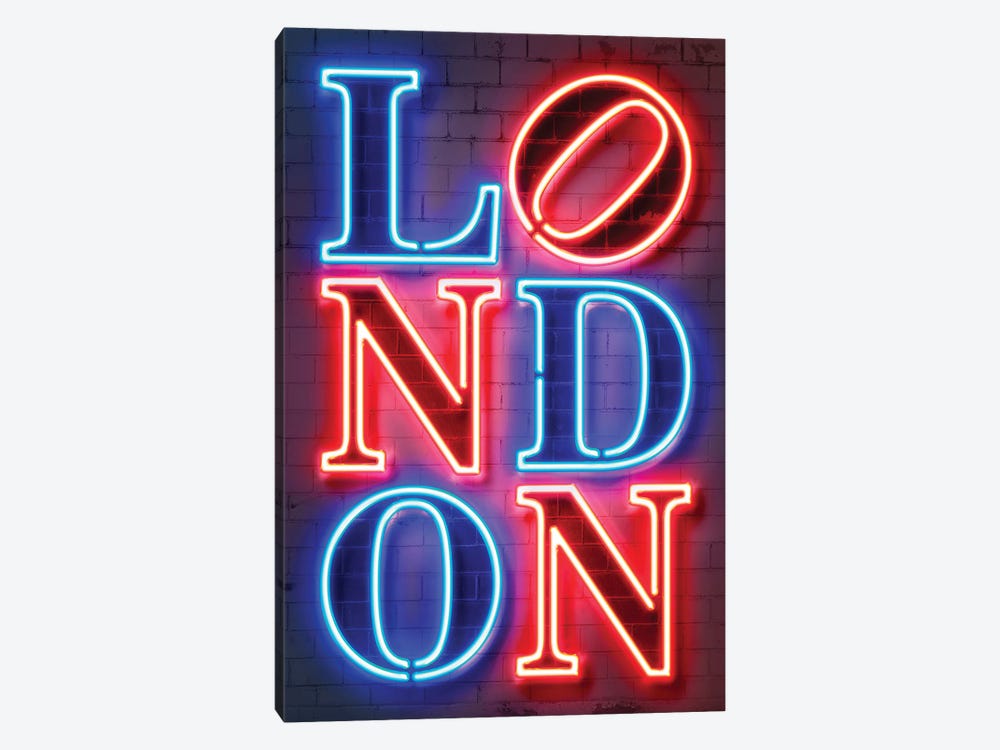 London Neon by Octavian Mielu 1-piece Art Print