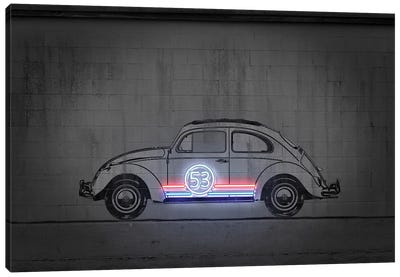 Herbie Canvas Art Print - Neon Art
