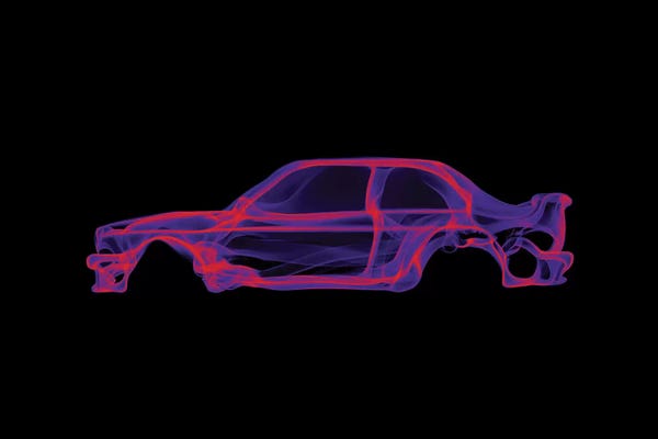 Neon: BMW E30 M3 by Octavian Mielu