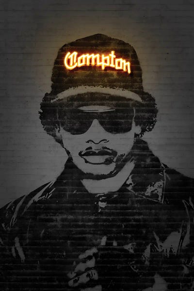 Eazy E Art Print by Octavian Mielu iCanvas