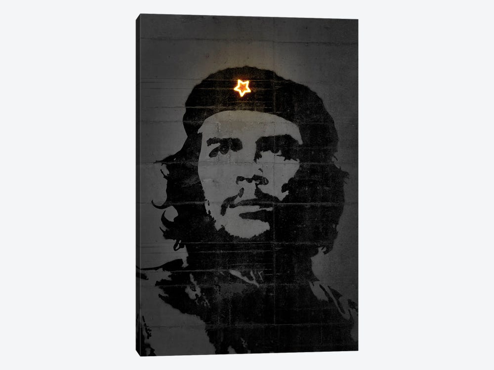 Che Guevara Neon by Octavian Mielu 1-piece Art Print
