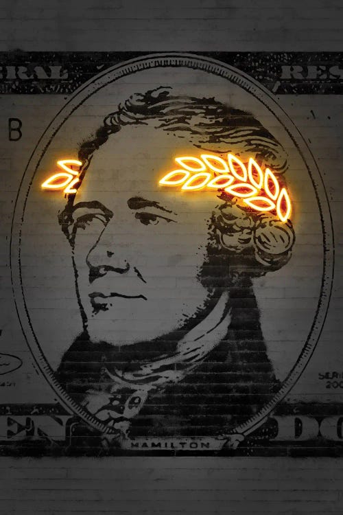 Alexander Hamilton by Octavian Mielu wall art