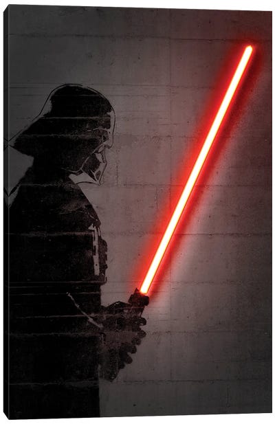 Darth Vader Canvas Art Print - Action & Adventure Movie Art