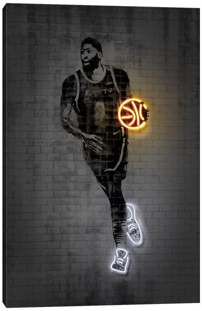 Anthony Davis Canvas Art Print - Basketball Art