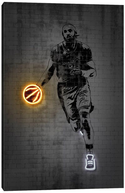 Carmelo Anthony Canvas Art Print - Basketball Art