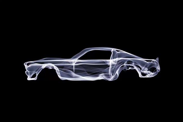 Neon: Ford Mustang by Octavian Mielu