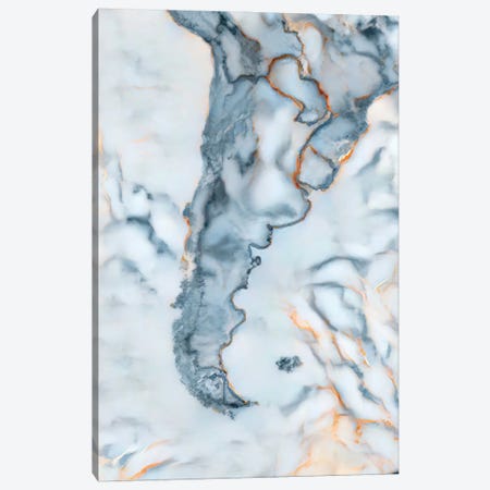 Argentina Marble Map Canvas Print #OMU487} by Octavian Mielu Canvas Art Print