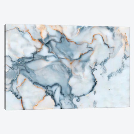 China Marble Map Canvas Print #OMU491} by Octavian Mielu Canvas Print