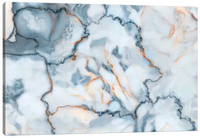 Belarus Marble Map Canvas Art Print - Octavian Mielu