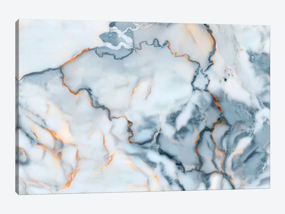 Belgium Marble Map by Octavian Mielu 1-piece Art Print