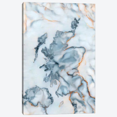 Scotland Marble Map Canvas Print #OMU535} by Octavian Mielu Canvas Print