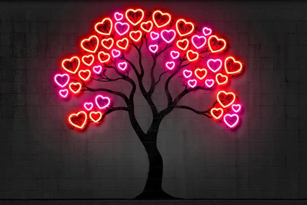 Neon: Love Tree by Octavian Mielu