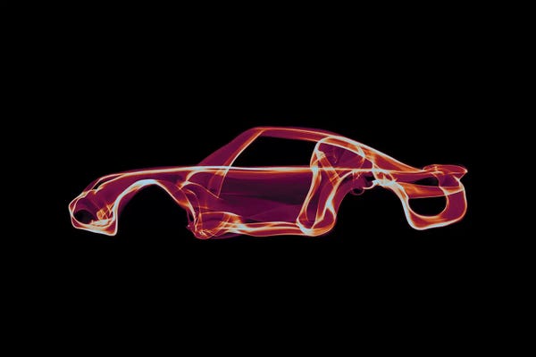 Neon: Porsche 959 by Octavian Mielu