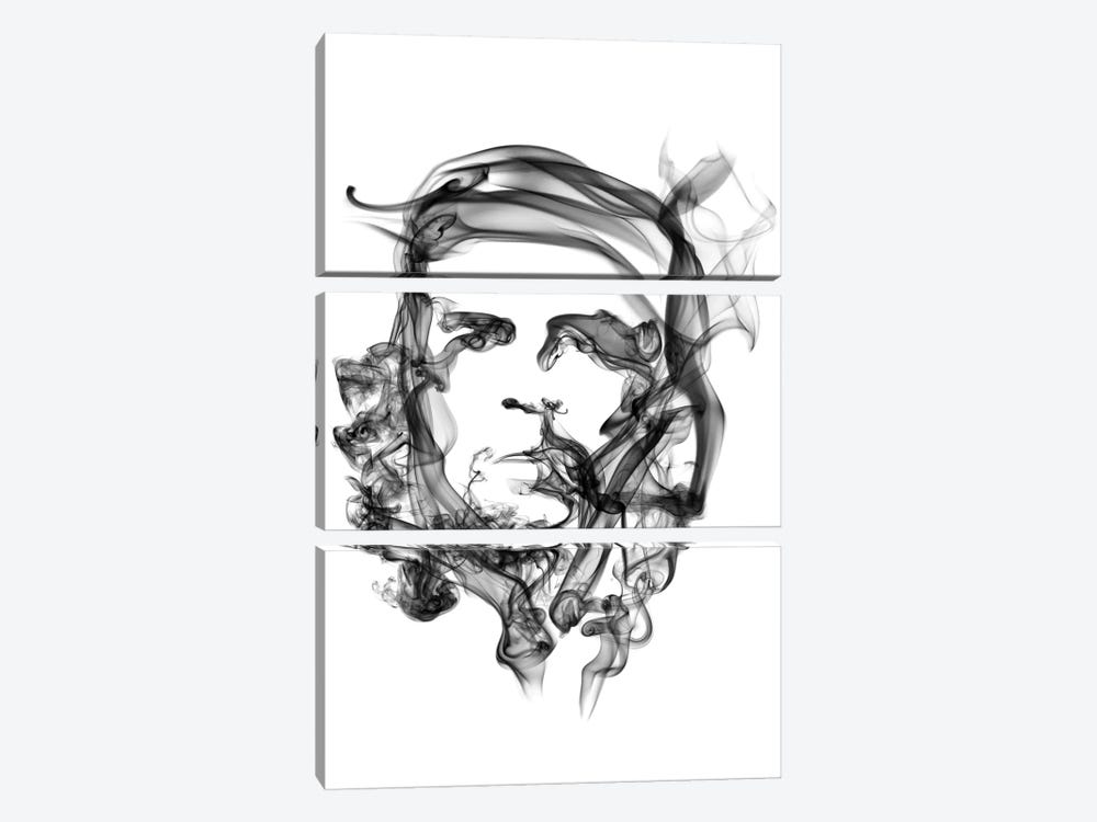 Che Guevara by Octavian Mielu 3-piece Canvas Art Print