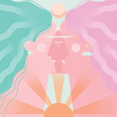 Dusk Dawn by Olga Masevich framed canvas print