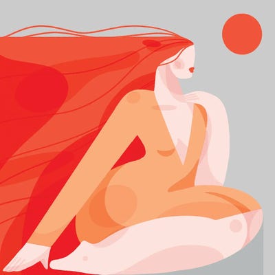 First Date by Olga Masevich framed canvas print