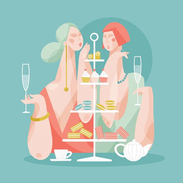 Asian Artists: High Tea by Olga Masevich