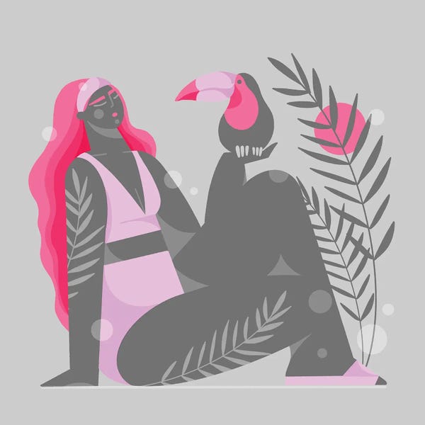 2023 | Viva Magenta: Jungle Friends by Olga Masevich