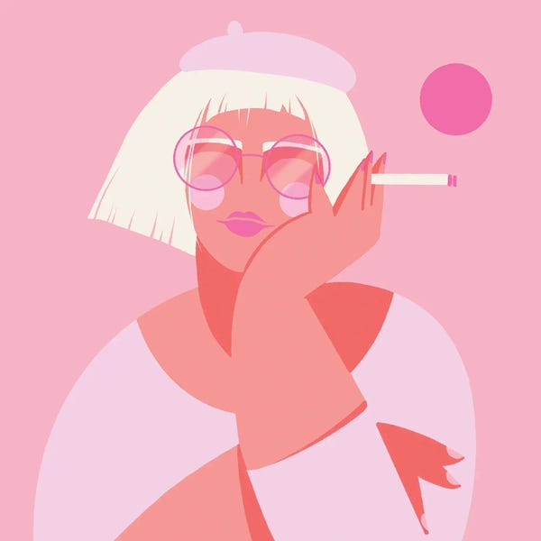 Barbiecore: Paris Vibes by Olga Masevich