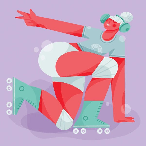 Rollerblading & Roller Skating: Rolling Fun by Olga Masevich