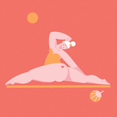 Split by Olga Masevich art print