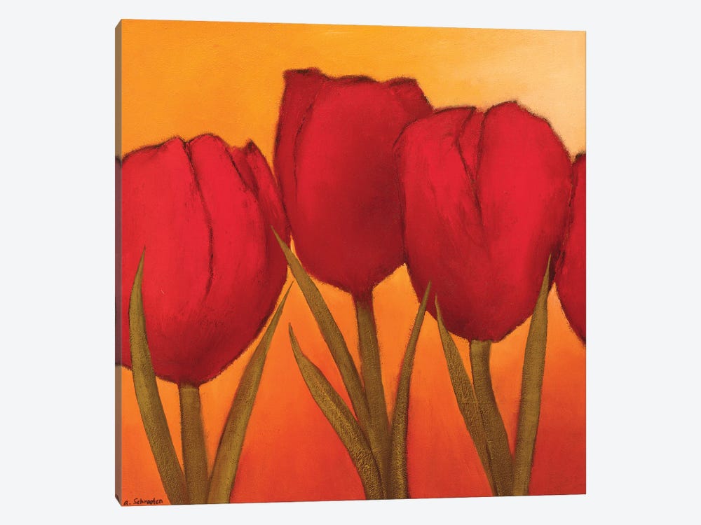 Be In Full Bloom I by André Schrooten 1-piece Canvas Print