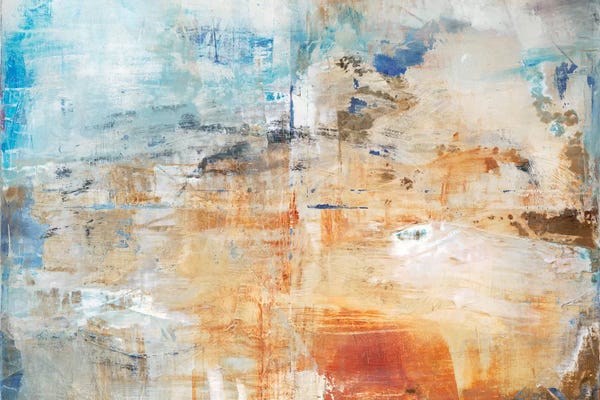 Large Modern Art - Canvas Prints: Cloud Burst by Michelle Oppenheimer