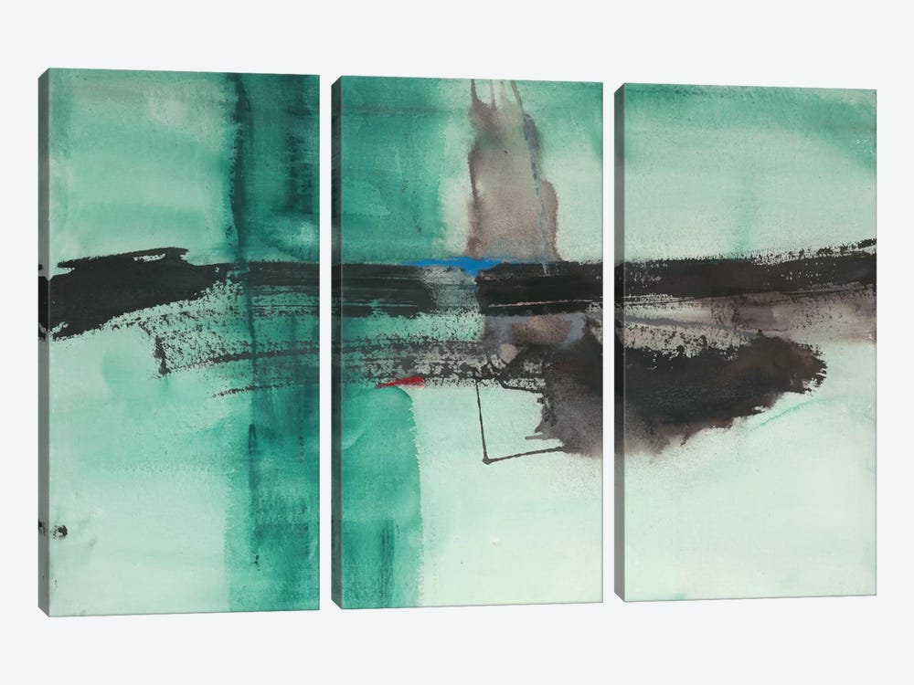 Detached I by Michelle Oppenheimer 3-piece Canvas Print