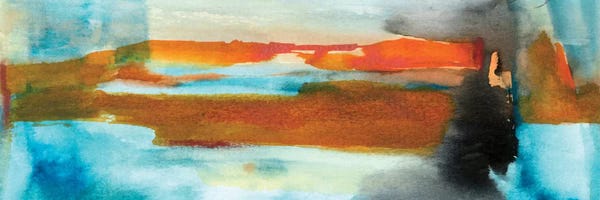 Large Modern Art - Canvas Prints: Fracas by Michelle Oppenheimer