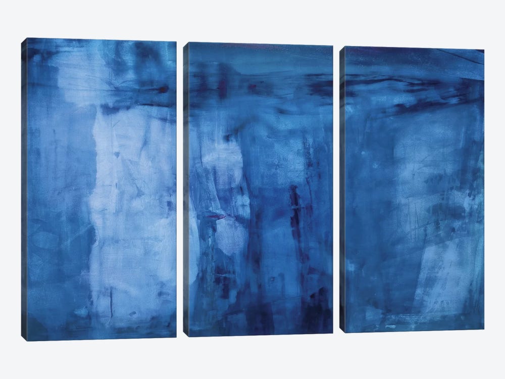 Into The Blue 3-piece Canvas Art Print