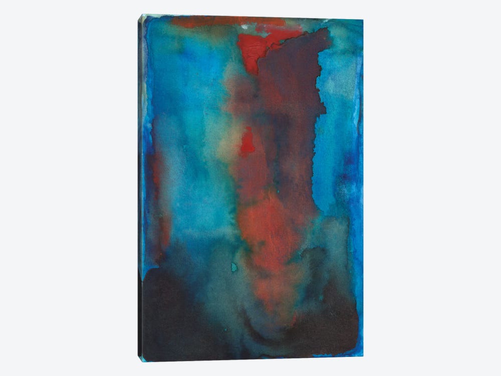 Scarlet Burst by Michelle Oppenheimer 1-piece Canvas Art
