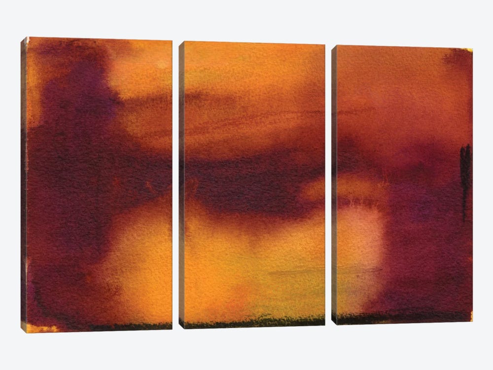 Terra Cotta by Michelle Oppenheimer 3-piece Canvas Art Print