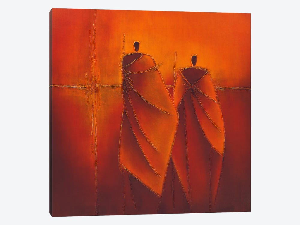 Mysterious II by Liesbeth Optendrees 1-piece Canvas Artwork