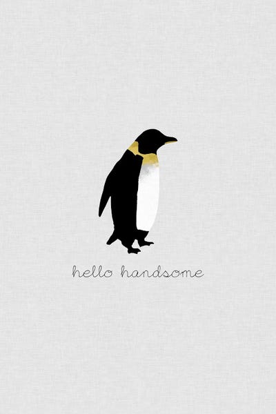 Penguins: Hello Handsome by Orara Studio