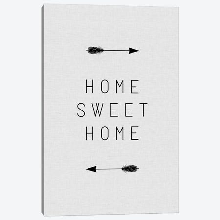 Home Sweet Home Arrow Canvas Print #ORA107} by Orara Studio Canvas Print