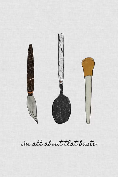 Black: I'm All About That Baste by Orara Studio