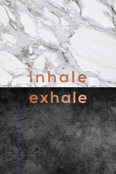 Inspirational Office: Inhale Exhale Copper by Orara Studio