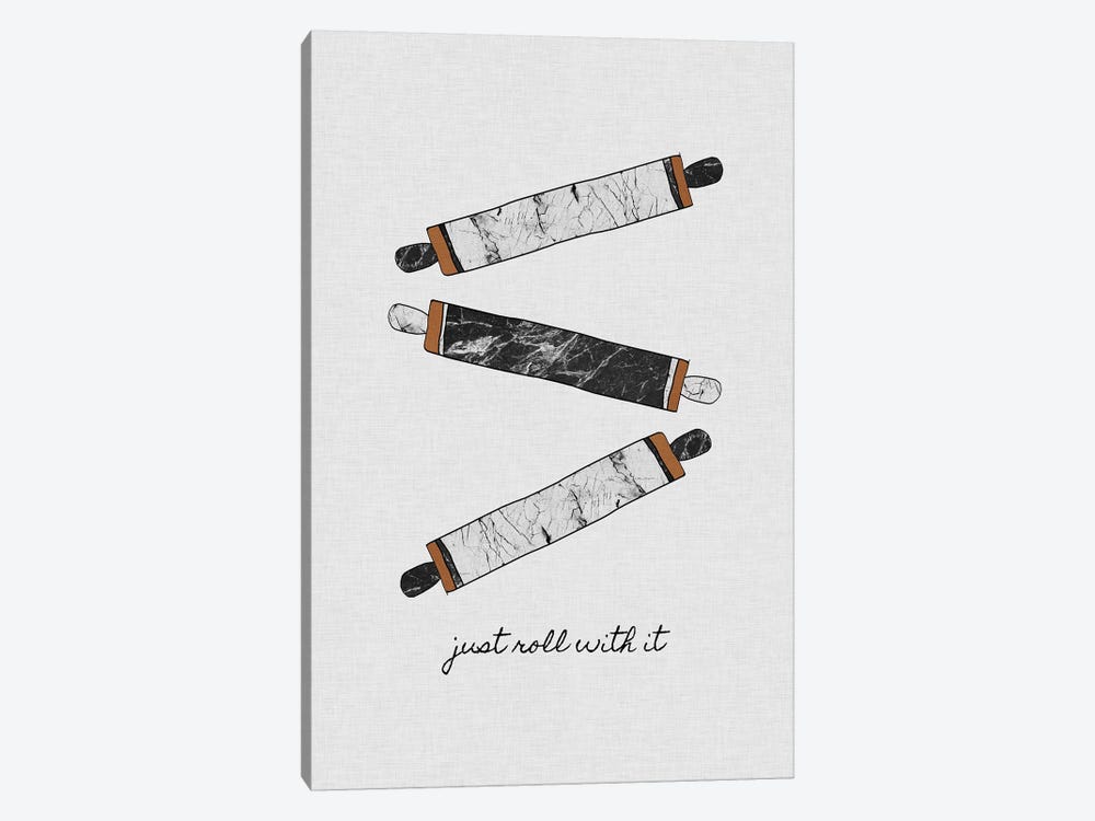 Just Roll With It by Orara Studio 1-piece Canvas Print