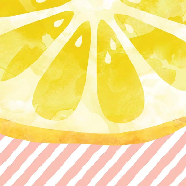 Tropical Décor: Lemon Abstract by Orara Studio