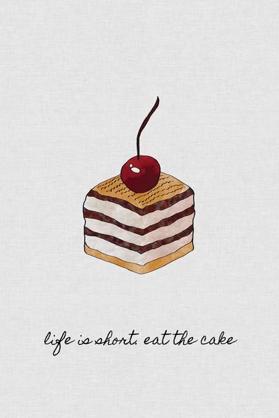 Foodie: Life Is Short by Orara Studio