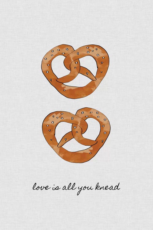 Love Is All You Knead by Orara Studio wall art