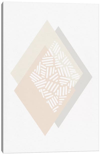 Minimalist Geometric II Canvas Art Print - Orara Studio