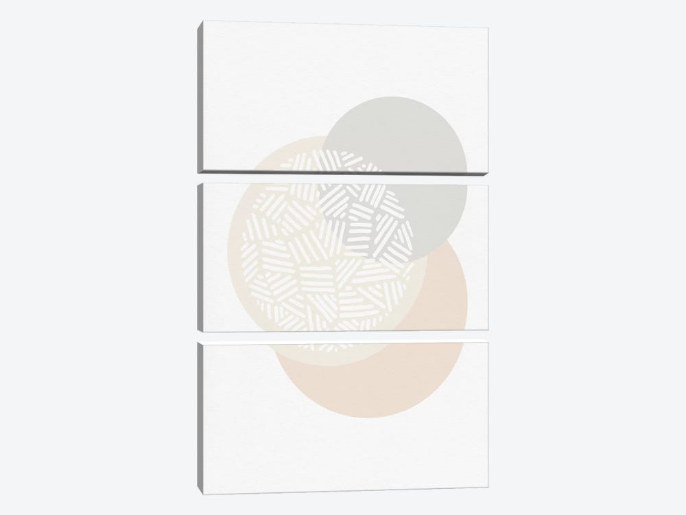 Minimalist Geometric IV by Orara Studio 3-piece Canvas Art Print