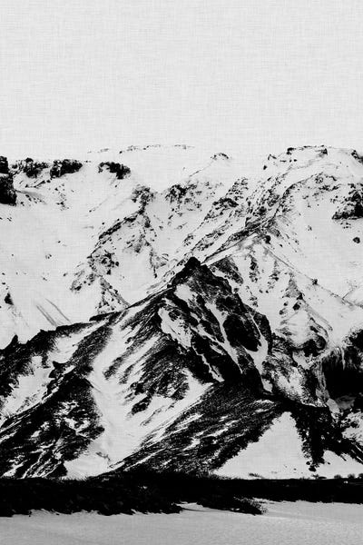 Minimalist Mountains by Orara Studio framed canvas print