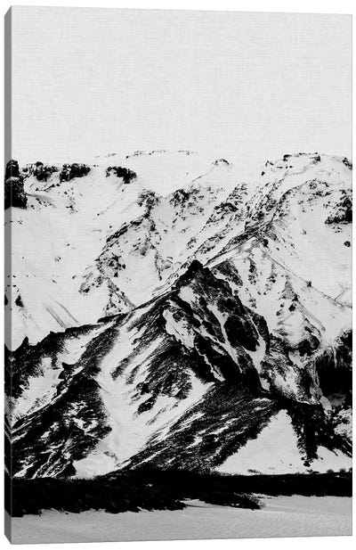 Minimalist Mountains Canvas Art Print - Orara Studio
