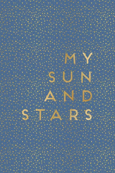 Kids Inspirational Art: My Sun & Stars by Orara Studio